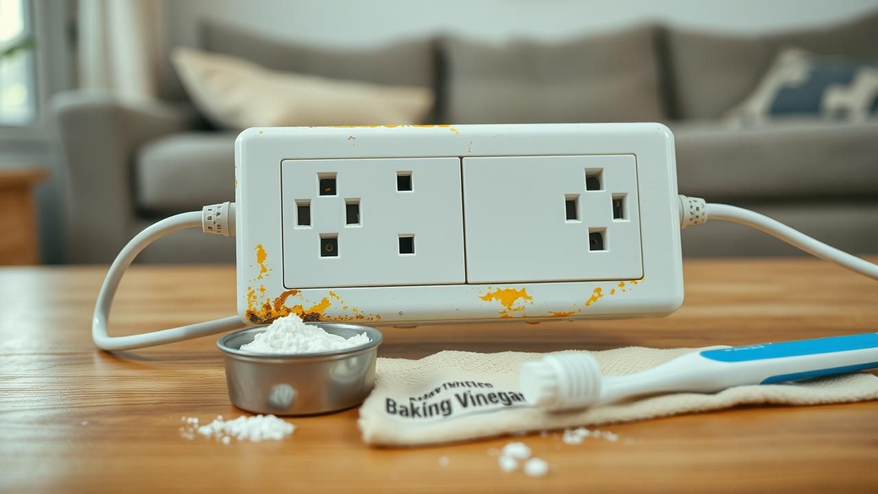 Multiprises Jaunies Astuce Simple Pour Les Rendre Neuves