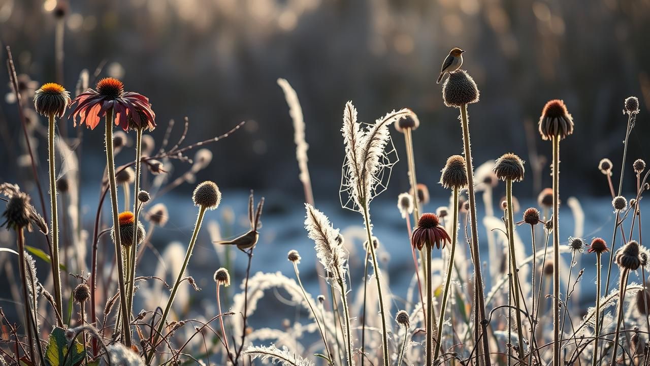 Ne Pas Tailler Vivaces Novembre Jardin Vivant Hiver