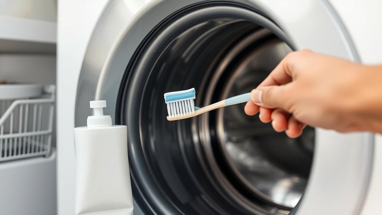 Nettoyer Machine A Laver Avec Ingredient Quotidien