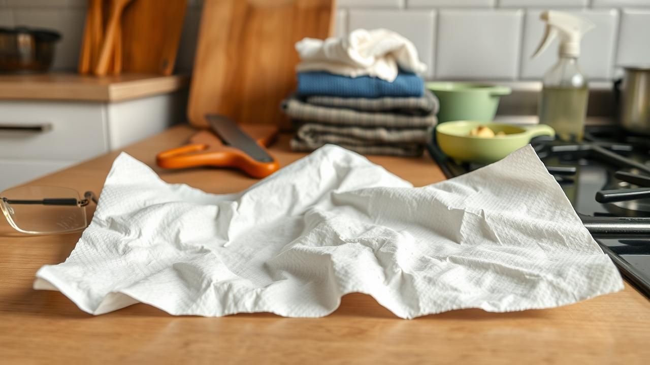 Papier Essuie Tout Usages Abimant Maison