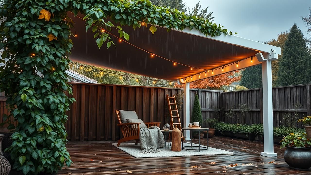 Pergola Carrefour Promo Confort Exterieur