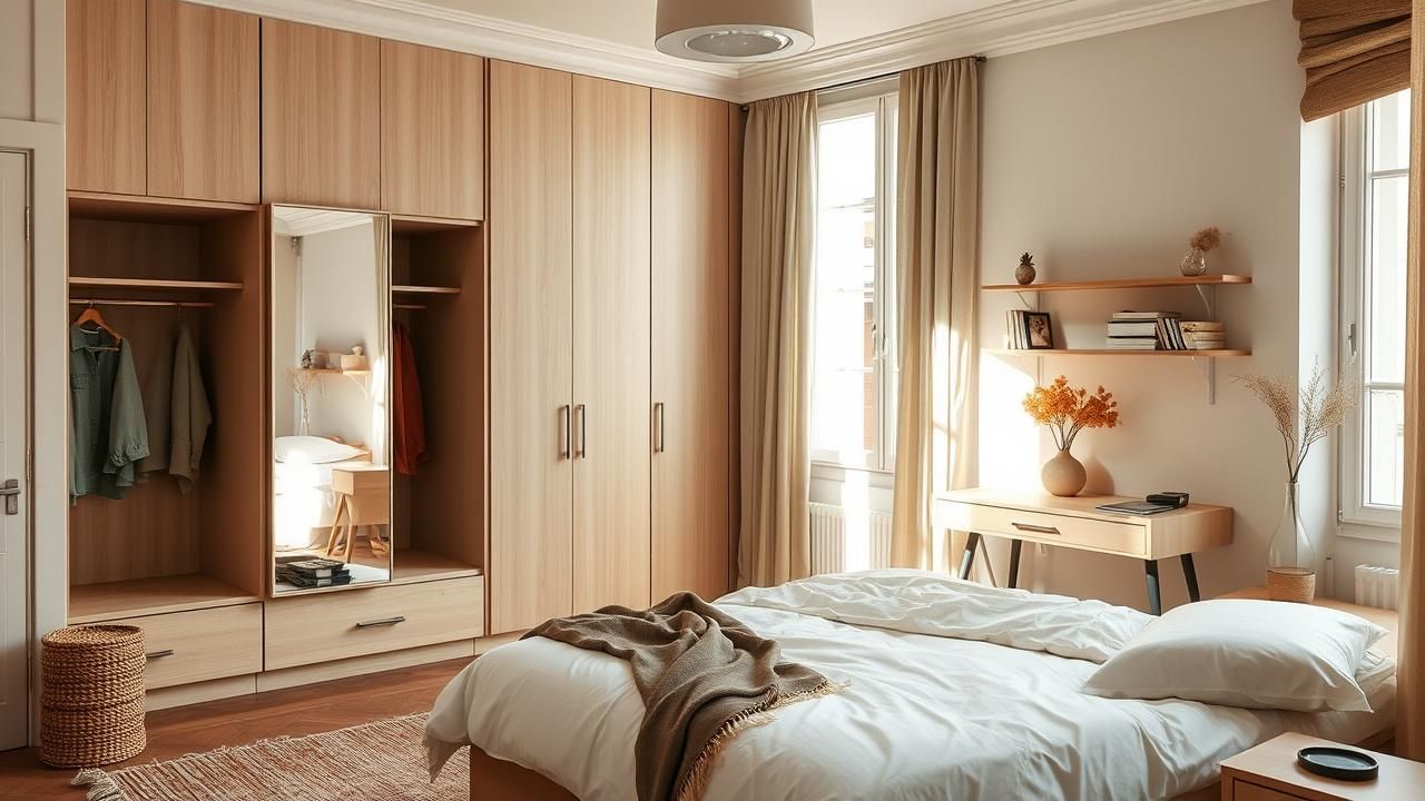 Petite Chambre Sans Rangement Solution Parisienne Espace Minimal
