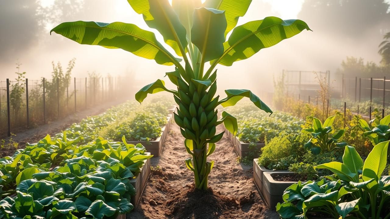 Planter Bananes Potager Tendance Jardins France