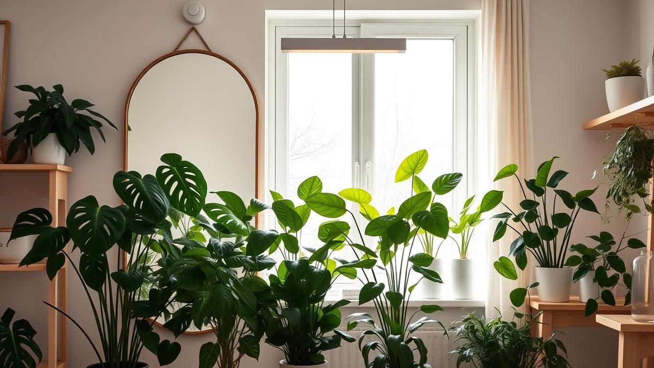 Plantes Vertes Hiver Astuce Scandinave Sans Soleil