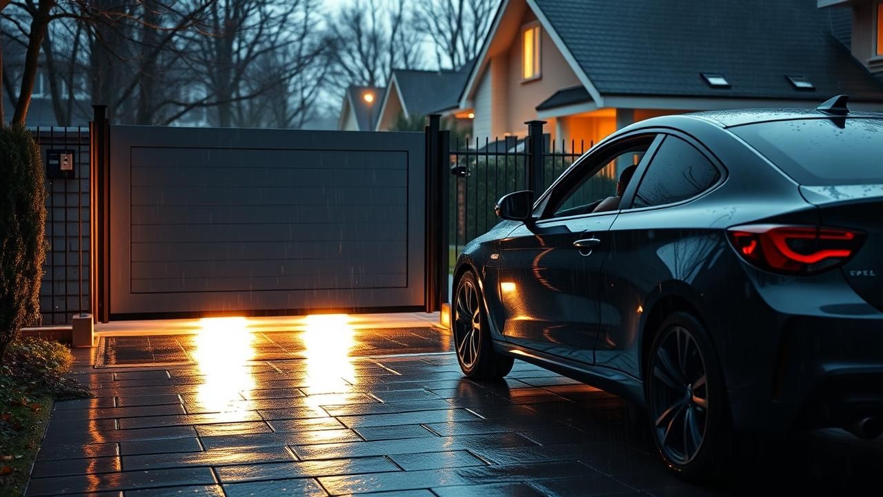 Portail Motorise 1199 Euros Castorama Garage