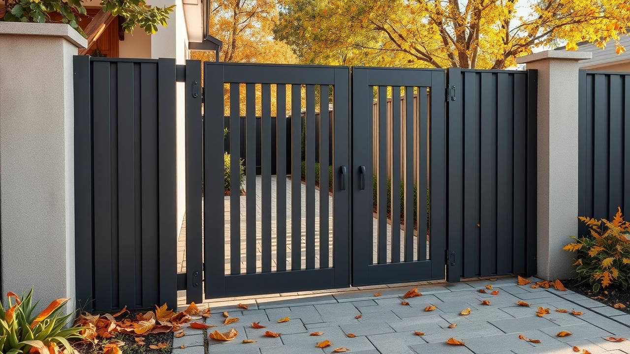 Portillon Aluminium Securise Prix Reduit Castorama