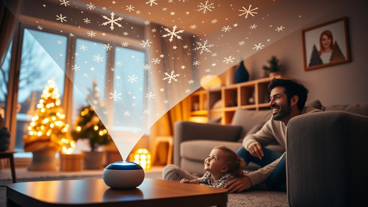 Projecteur Noel Moins 6e Illumine Maison Sans Guirlandes