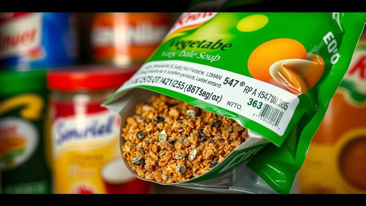 Rappel Soupe Knorr Legumes Lard 10 Novembre 2025