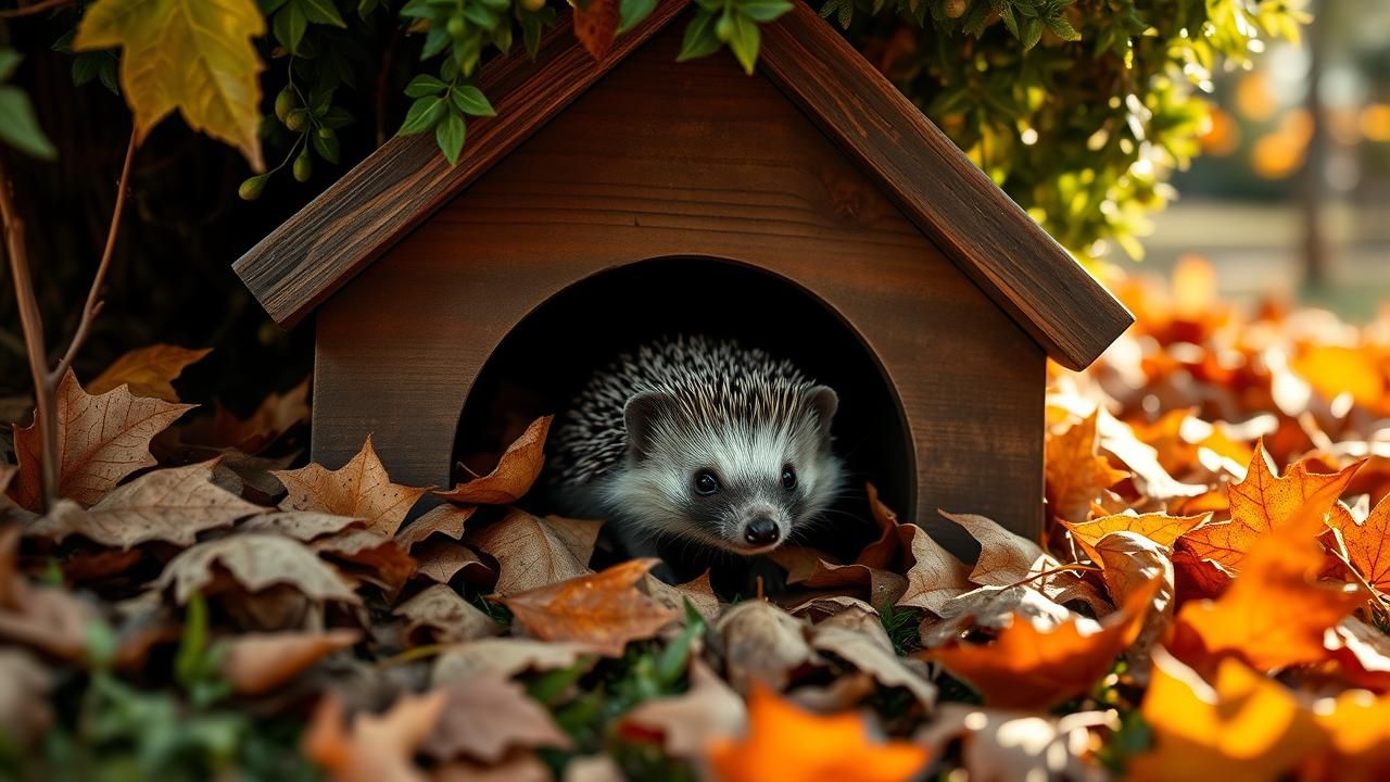 Refuge Hiver Maison Herisson 14 99 Euros Bm