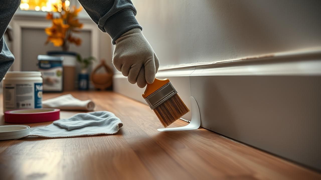 Repeindre Plinthes Sans Les Demontage Sans Bavure