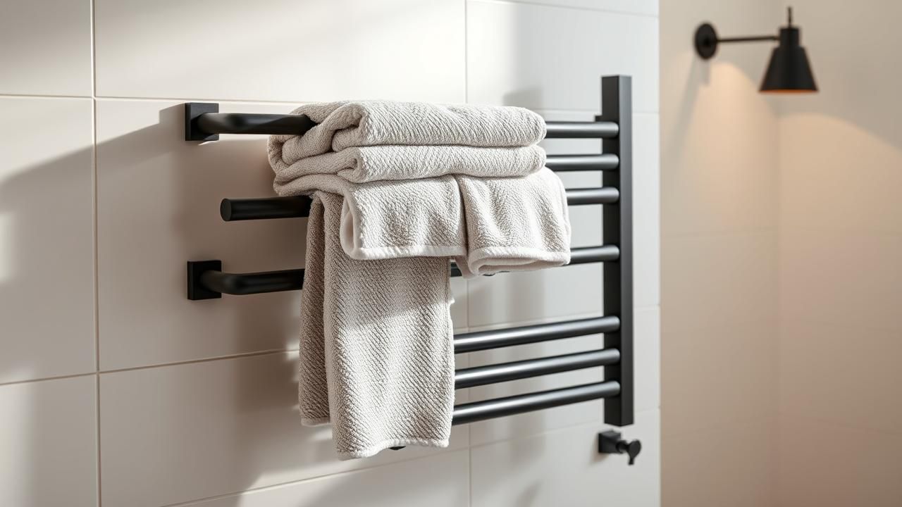 Salle De Bain Chauffee Avec Serviettes 239 Euros Castorama