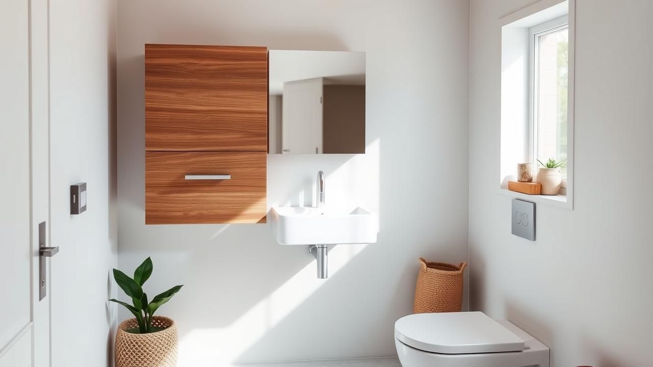 Salle De Bain Ensemble Effet Bois 169e Castorama