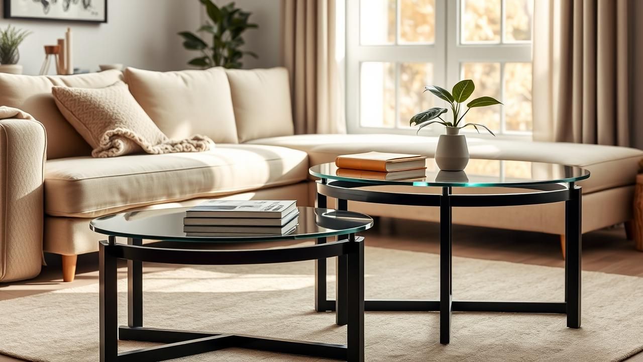 Salon Pratique Stylo Tables Basses Noires But