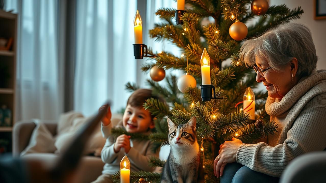 Sapins De Noel Retro Securises Lidl