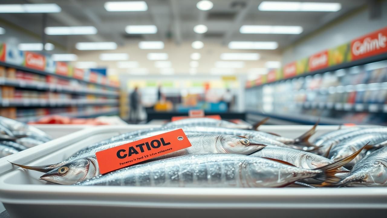 Sardines Fraiches Retirees Rayons France