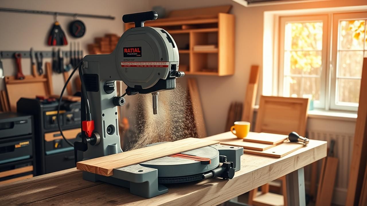 Scie Radiale Ideal Travaux Promo Leroy Merlin