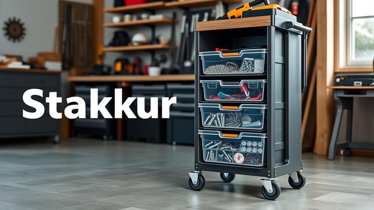 Servante Magnusson Organisation Atelier Castorama