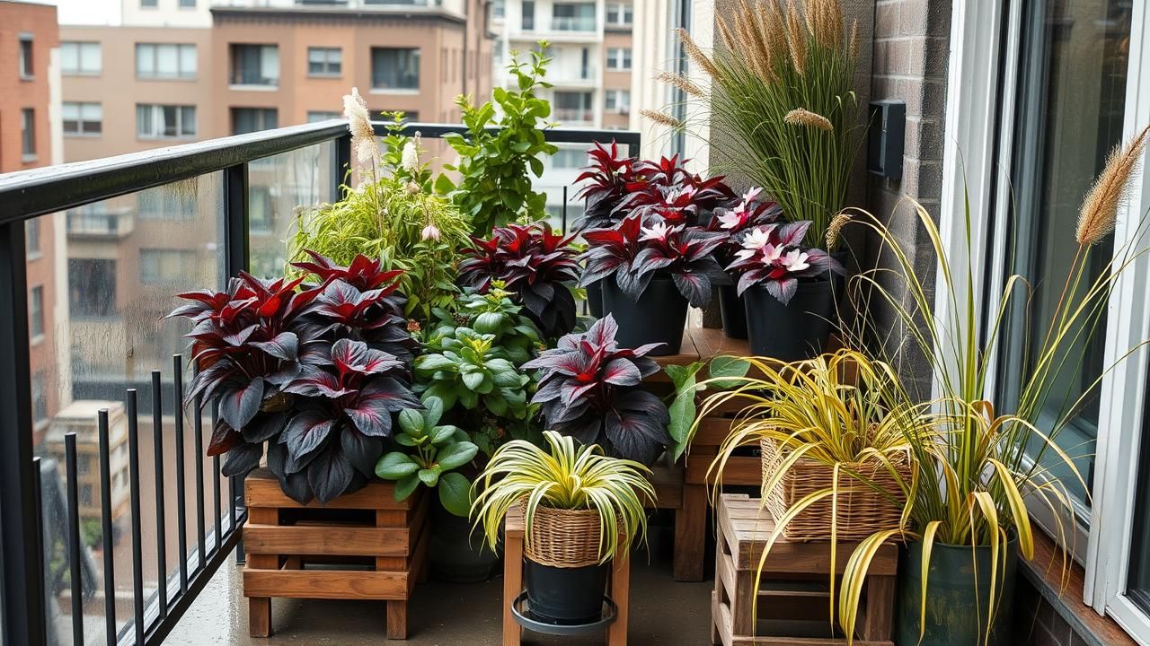 Trois Plantes Vivaces Balcon Jardin Idéal