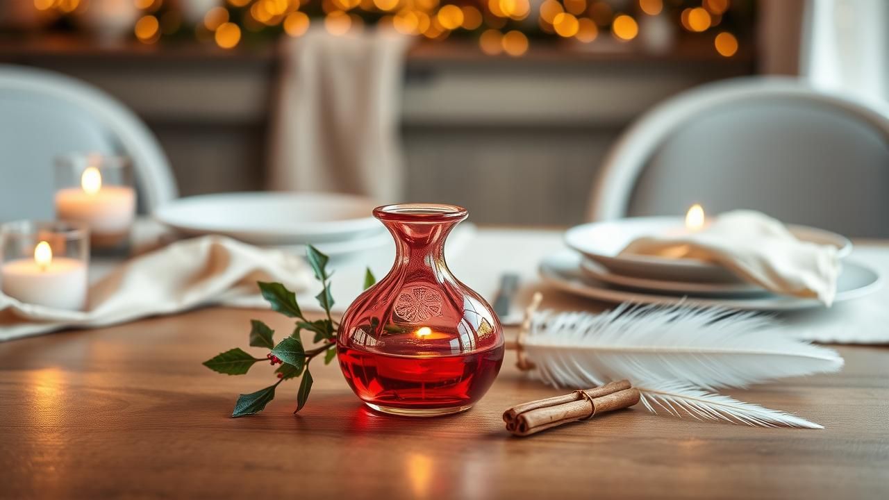 Vase Pas Cher Table Noel Stylee Astuce