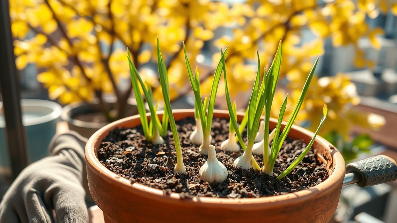 Ail En Pleine Terre Moins Efficace Que En Pot