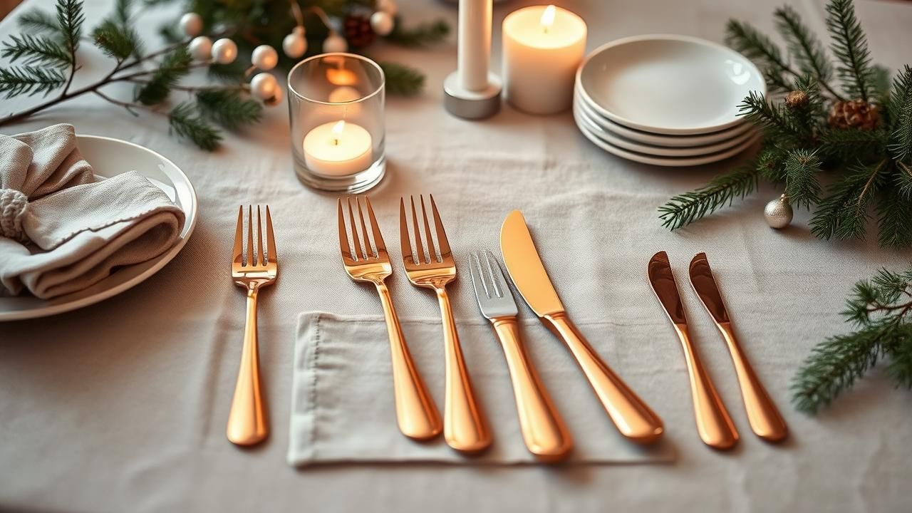 Couverts Luxe Lidl Noel Tendance