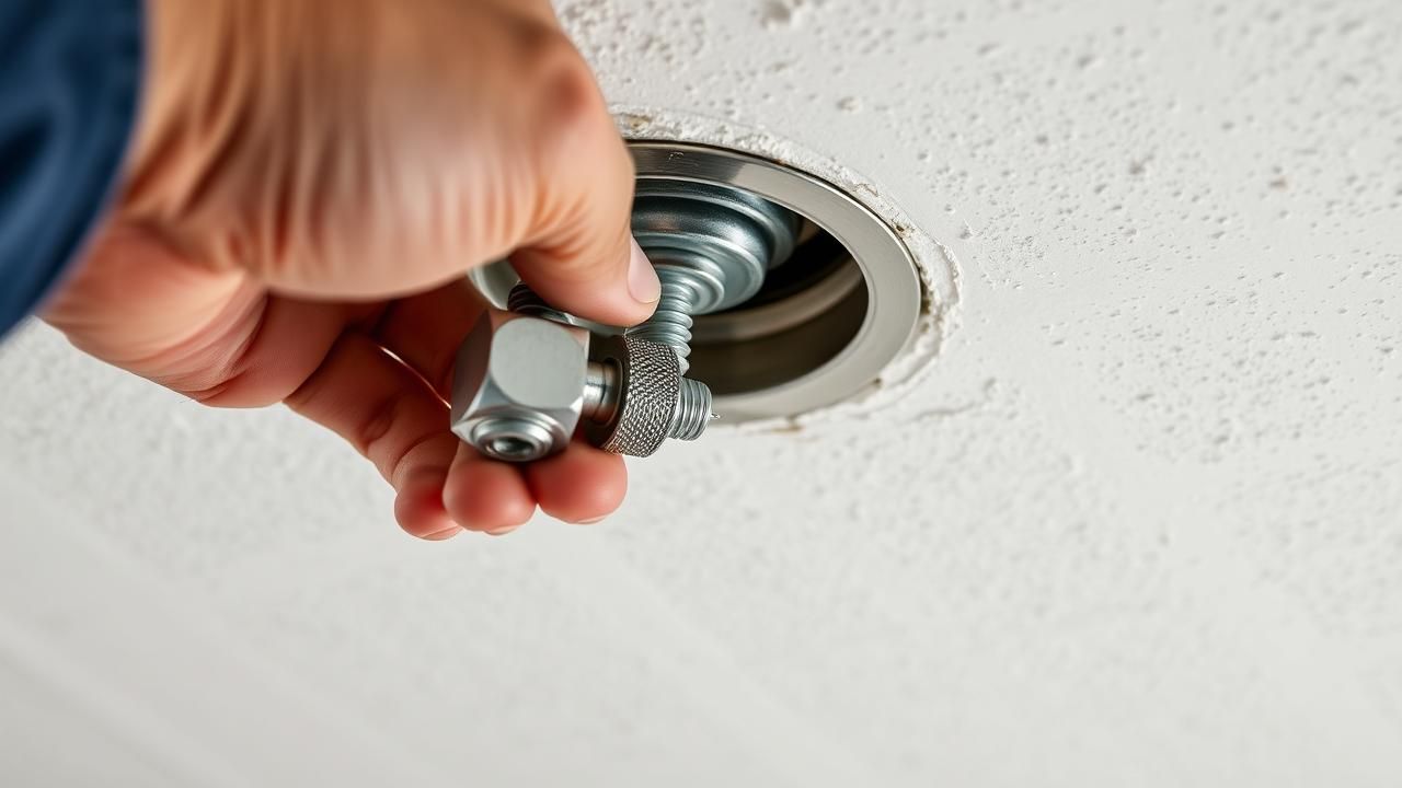 Erreur Fatale Fixation Luminaire Lourd Plafond