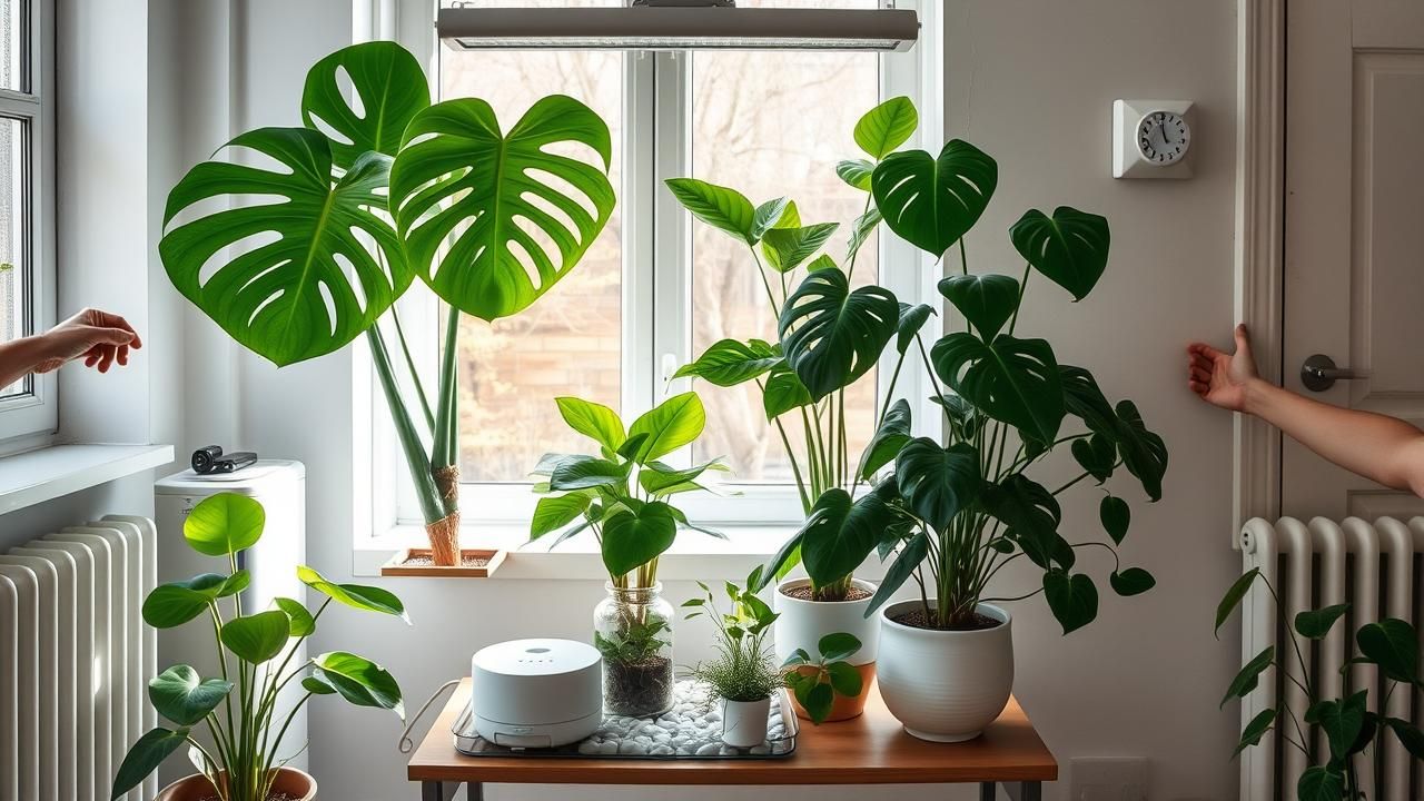 Gel Arrive Proteger Plantes Interieur