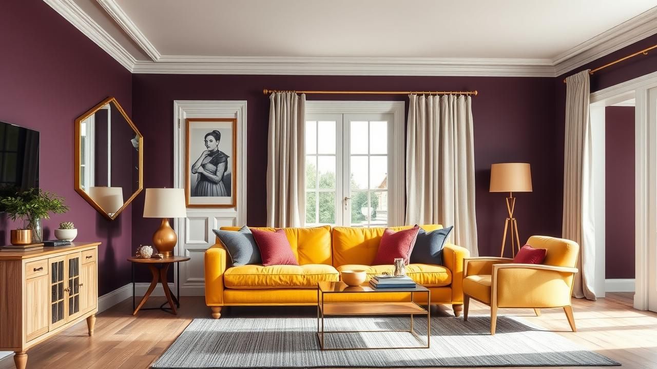 Idees Stylées Prune Interieur Maintenant