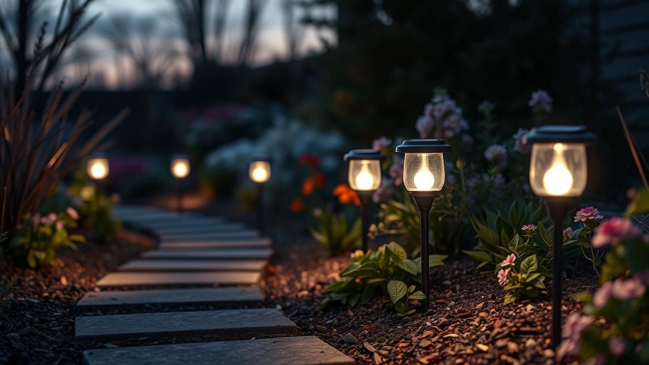 Pic Led Jardin 1 98 Euro Illumination Nocturne
