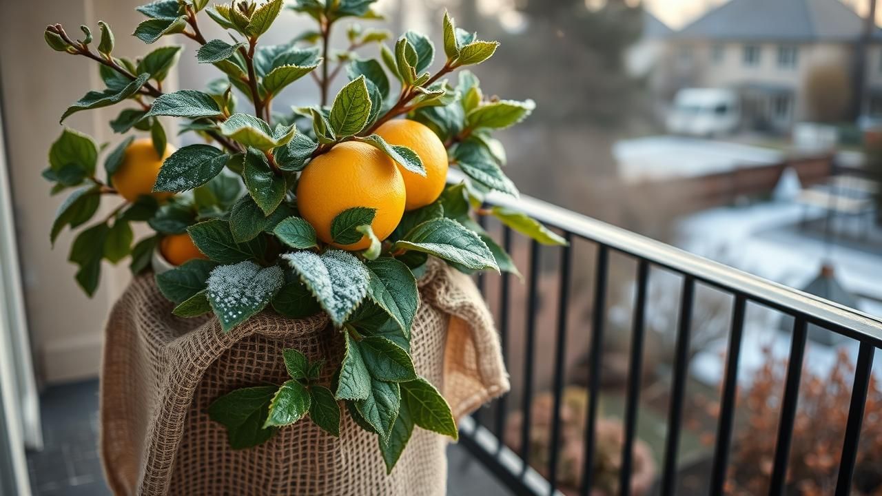 Protegez Vos Plantes Du Froid Avec Housse Jute Gifi