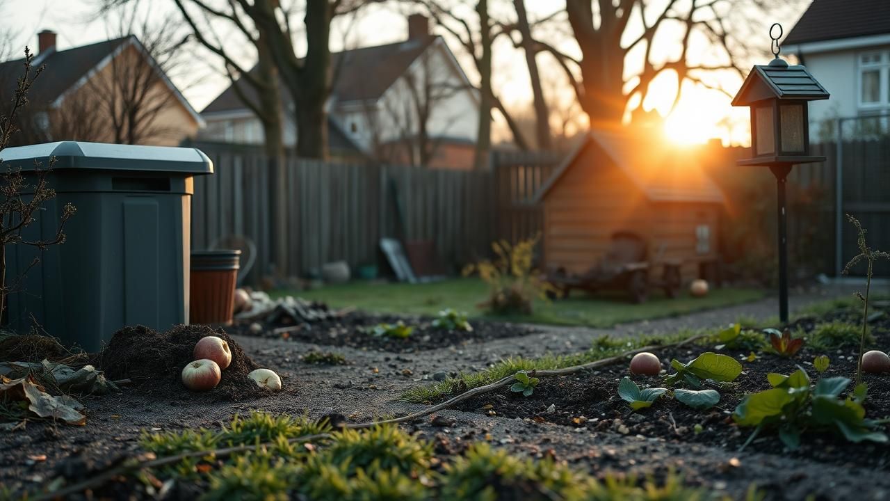 Rats Jardin Danger Inattendu