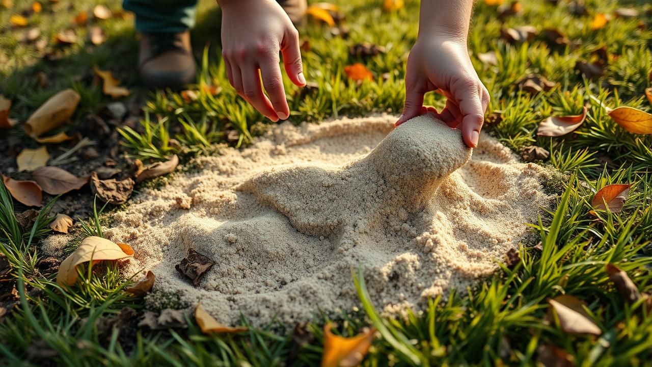 Sable Avant Hiver Transforme Pelouse