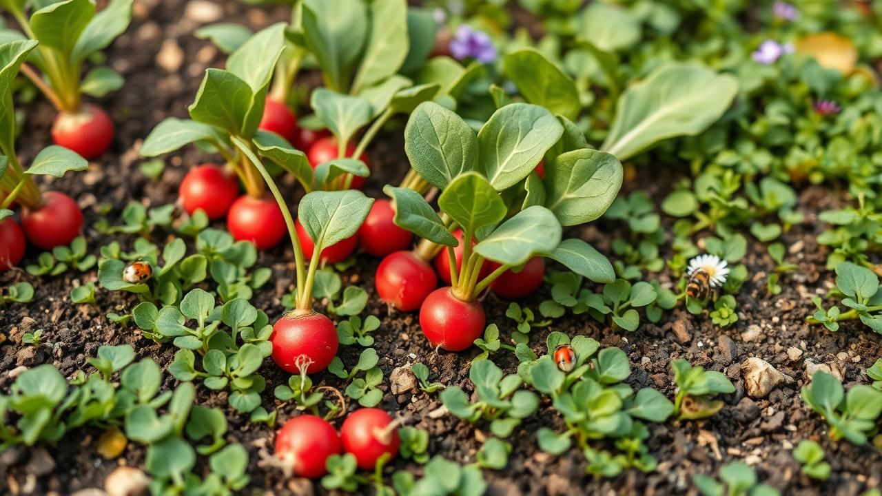 Tapis Vegetal Experimental Résultat Radis Bluffant