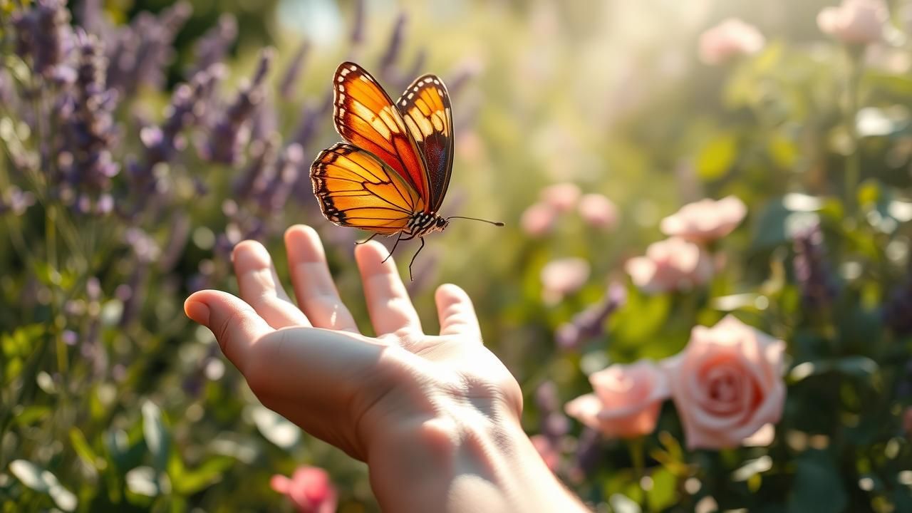 Un Papillon Se Souvient De Vous Geste Surprenant